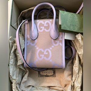 Gucci Purple Mini Tote Bag